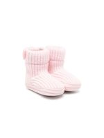 UGG Kids bottines à logo embossé - Rose