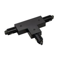 SLV 1-faseT-Connector 2 aarde rechts zwart - 143080