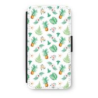 Ananas bladeren: iPhone X Flip Hoesje
