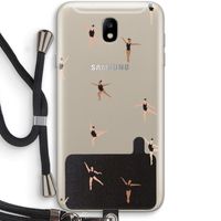 Dancing #1: Samsung Galaxy J7 (2017) Transparant Hoesje met koord