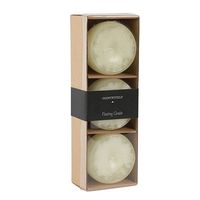Drijfkaars st 3 Bollie creme 8cm Drijfkaars st 3 Bollie creme 8cm
