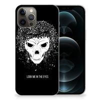 Silicone Back Case iPhone 12 Pro Max Skull Hair