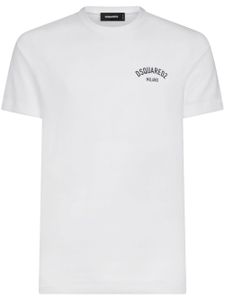 DSQUARED2 logo-print cotton T-shirt - Blanc