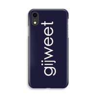 Gijweet: iPhone XR Volledig Geprint Hoesje Gijweet: iPhone XR Volledig Geprint Hoesje
