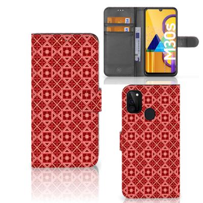 Samsung Galaxy M21 | M30s | Telefoon Hoesje | Batik Rood