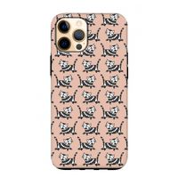 Zwarte poes: iPhone 12 Pro Max Tough Case