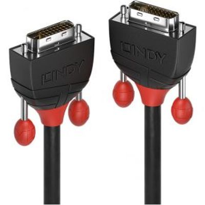 Lindy 36253 3m DVI-D DVI-D Zwart DVI kabel