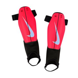 Nike Charge Scheenbeschermers Kids Rood Zwart Lichtblauw