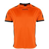 Stanno 410006K Drive Match Shirt Kids - Orange-Black - 140 - thumbnail