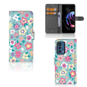 Motorola Edge 20 Pro Hoesje Flower Power