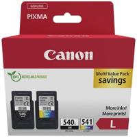 Canon PG-540L + CL-541 Cartridges Combo Pack Inkt Canon PG-540L + CL-541 Cartridges Combo Pack Inkt