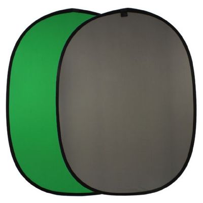 Falcon eyes background board bcp-10-03 groen/grijs 148x200 cm