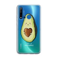 Avocuddle: Huawei P20 Lite (2019) Transparant Hoesje