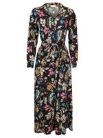 Maxi Blousejurk Gekleurd Maxi Blousejurk Gekleurd