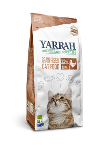 Yarrah bio kattenvoer graanvrij kip & vis 6kg