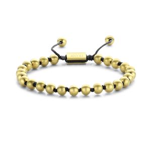 Frank 1967 Beads 7FB 0375 Armband Beads staal 6 mm goudkleurig