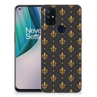 OnePlus Nord N10 5G TPU bumper Franse Lelie - thumbnail