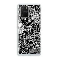 Vexx Black Mixtape: Samsung Galaxy S10 Lite Transparant Hoesje