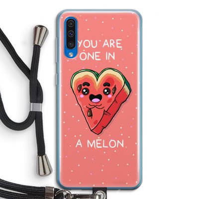 One In A Melon: Samsung Galaxy A50 Transparant Hoesje met koord