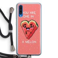 One In A Melon: Samsung Galaxy A50 Transparant Hoesje met koord One In A Melon: Samsung Galaxy A50 Transparant Hoesje met koord