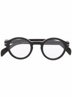 Eyewear by David Beckham lunettes de vue à monture ronde - Noir - thumbnail