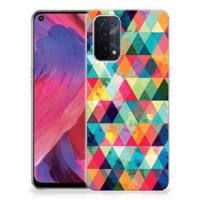 OPPO A74 5G | A54 5G | TPU bumper | Geruit