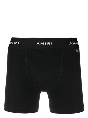 AMIRI boxer à taille à logo - Noir