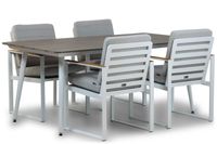 Santika Soray/Yala 180 cm dining tuinset 5-delig