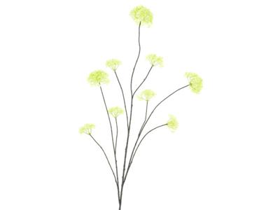 Kunstbloem snowball branche salla green 126 cm - Hortus
