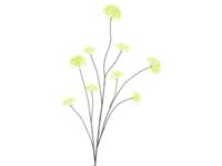 Kunstbloem snowball branche salla green 126 cm - Hortus