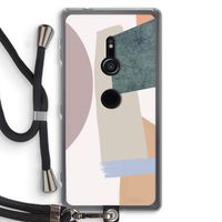 Lindo: Sony Xperia XZ2 Transparant Hoesje met koord