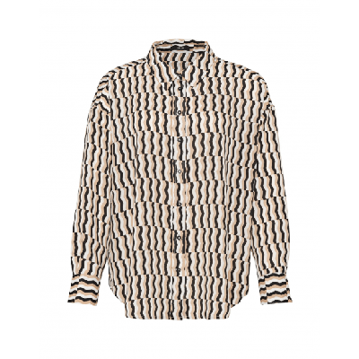 Opus - Zwart | Dames | Blouse | Zwart | 44 | regular | Kamst mode