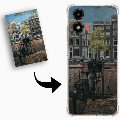 Anti-Shock Back Cover Hoesje Maken | voor de Motorola Moto G24 | G24 Power | G04 | Eigen telefoonhoesje ontwerpen | Op maat gemaakt