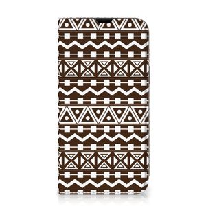 iPhone 13 Hoesje met Magneet Aztec Brown