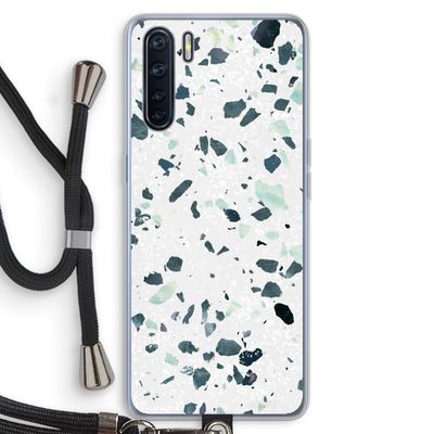Terrazzo N°2: Oppo A91 Transparant Hoesje met koord
