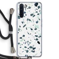 Terrazzo N°2: Oppo A91 Transparant Hoesje met koord