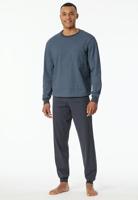 Schiesser Schiesser Pyjama Long graphite 181156 54/XL Schiesser Schiesser Pyjama Long graphite 181156 54/XL