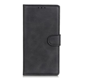 Casecentive Leren Wallet case met sluiting iPhone 13 Pro zwart
