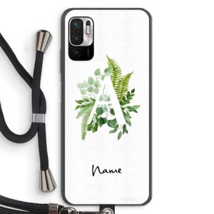 Green Brush: Xiaomi Redmi Note 10 5G Transparant Hoesje met koord
