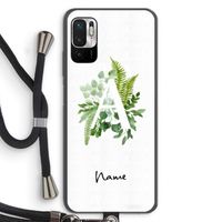 Green Brush: Xiaomi Redmi Note 10 5G Transparant Hoesje met koord
