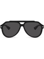 Dolce & Gabbana Eyewear lunettes de soleil Lusso Sartoriale - Noir