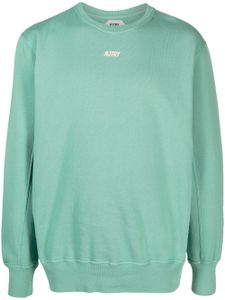 Autry sweat en coton à logo floqué - Vert