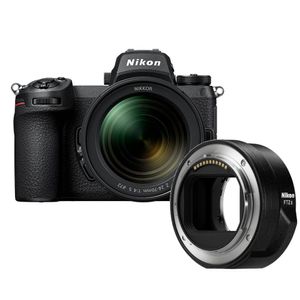 Nikon Z7 II systeemcamera + 24-70mm f/4.0 + FTZ II adapter