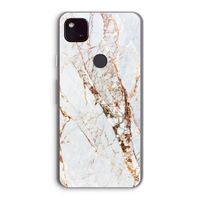 Goud marmer: Google Pixel 4a 5G Transparant Hoesje
