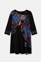 T-shirtjurk met paisleyprint - BLACK - L