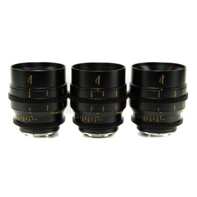 Zhongyi Mitakon S35 Cine lens bundel set (20/35/50mm T1.0) voor Nikon Z