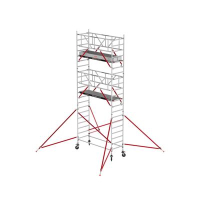 Altrex RS TOWER 51 PLUS rolsteiger | 7.20 m | 0.90 m | 2.45 m houten | Safe-Quick + schoren - TX515109