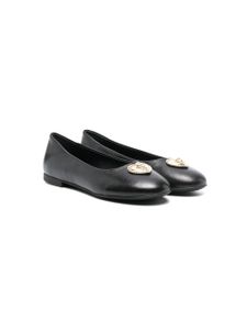 Versace Kids ballerines Heart Medusa - Noir