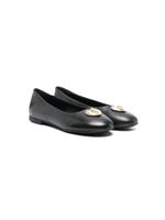 Versace Kids ballerines Heart Medusa - Noir - thumbnail