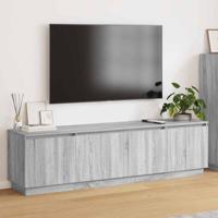 TV-kast met LED Grijs sonoma 180 x 38 x 49 cm Bewerkt hout